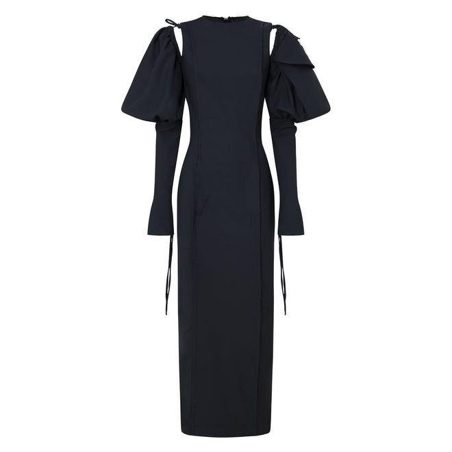 PUFF SLEEVE DRESS