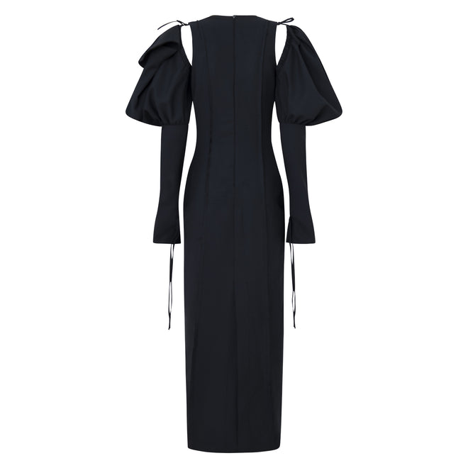 PUFF SLEEVE DRESS