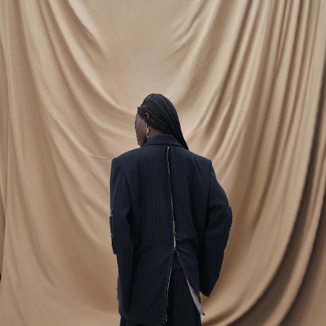 FRAY DECONSTRUCTED BLAZER