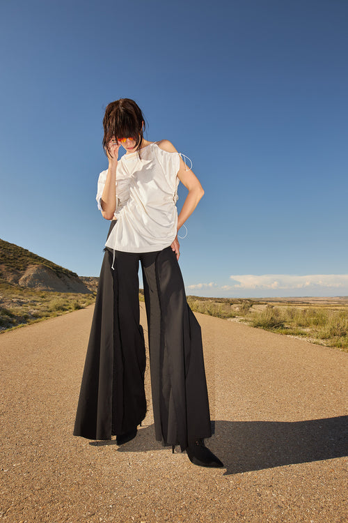 GHOST FLARED TROUSERS