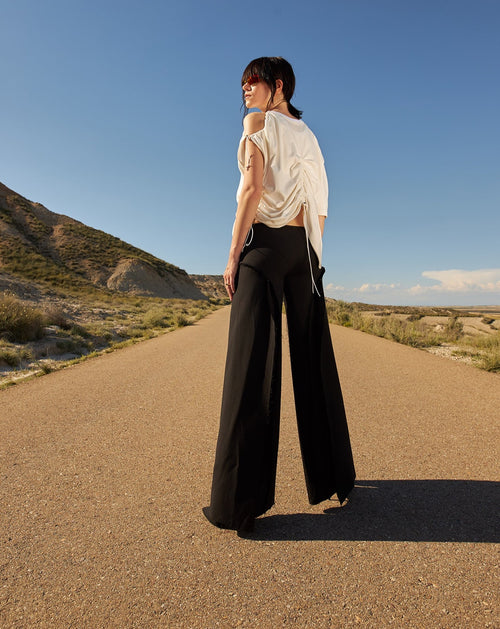 GHOST FLARED TROUSERS
