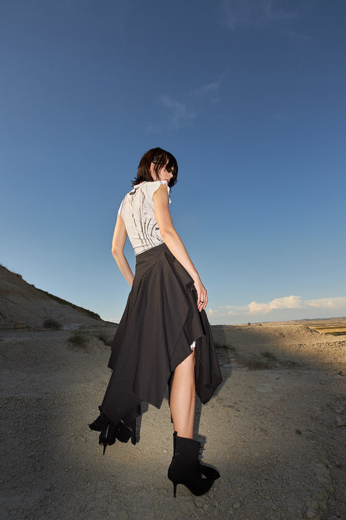 MOULAGED SKIRT