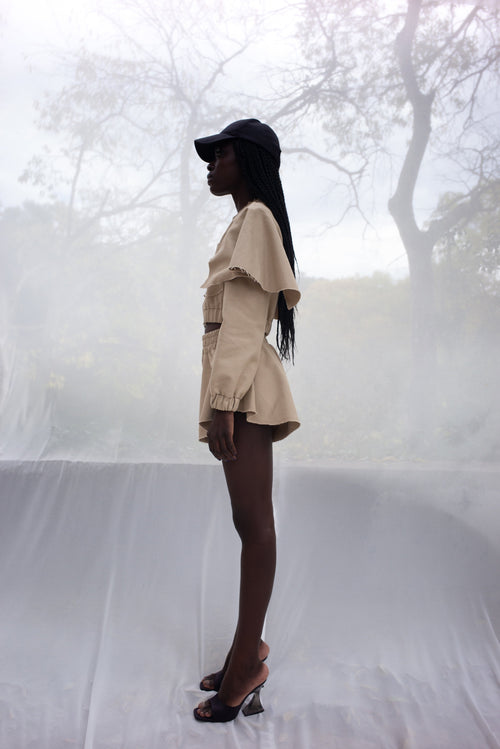 CROPPED SHORTS